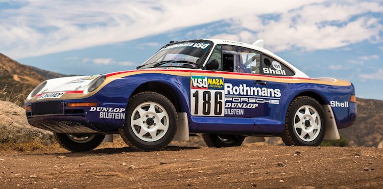 Koop deze originele Porsche 959 en herleef Parijs-Dakar