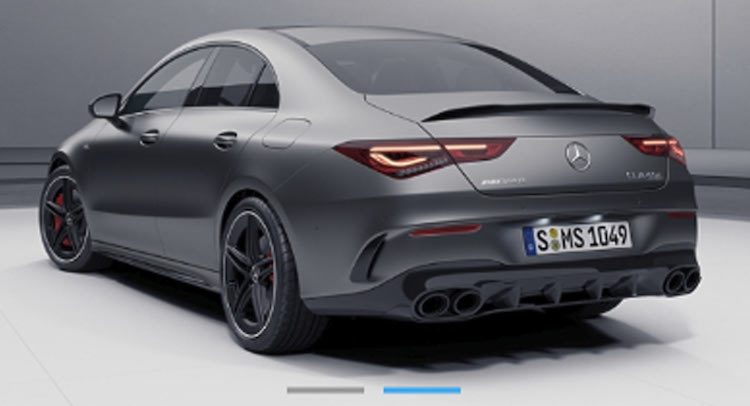 Kijk nou, het is de Mercedes-AMG CLA 45
