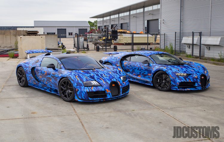 JD Customs vertelt over de Bugatti's van Team Afrojack