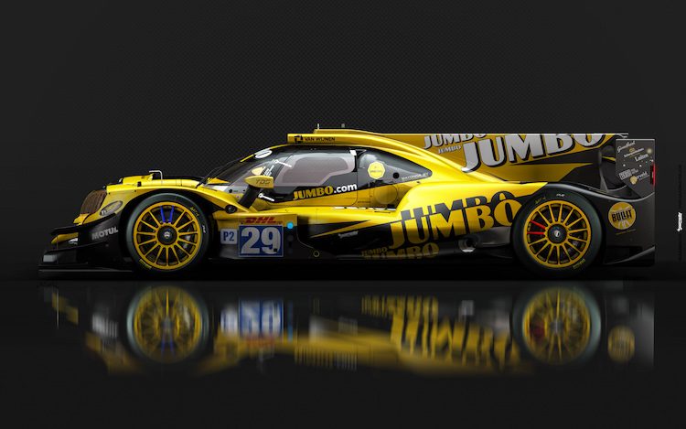 Dit is de nieuwe auto Racing Team Nederland