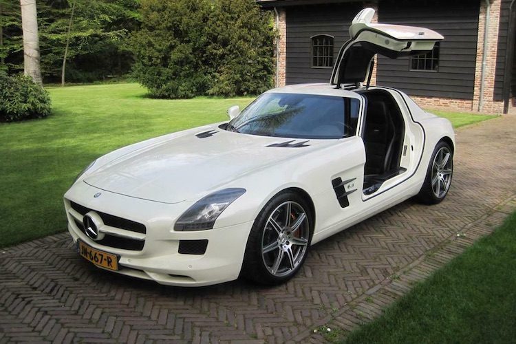 René Froger zet zijn Mercedes SLS te koop