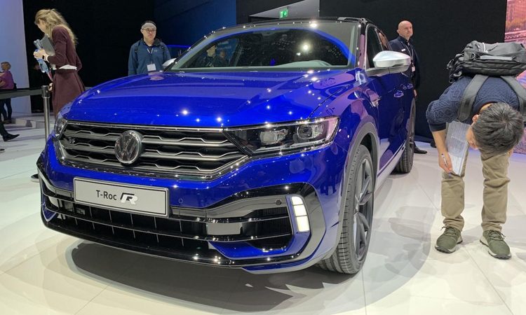 Ondersteboven van de T-Roc R