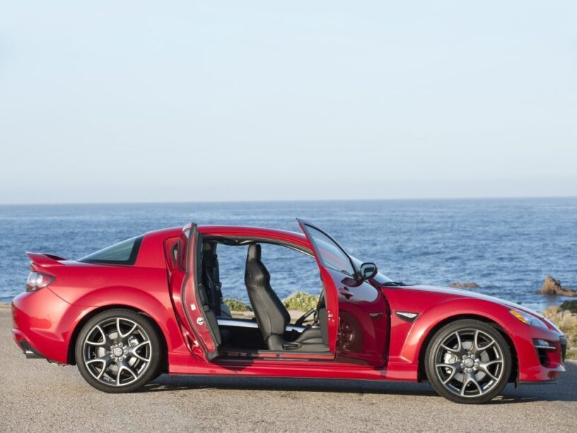 Auto's met bijzondere achterdeuren - Mazda RX-8 Type-RS (SE, US)