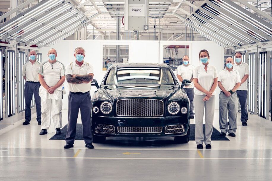 De een-na-laatste Bentley Mulsanne
