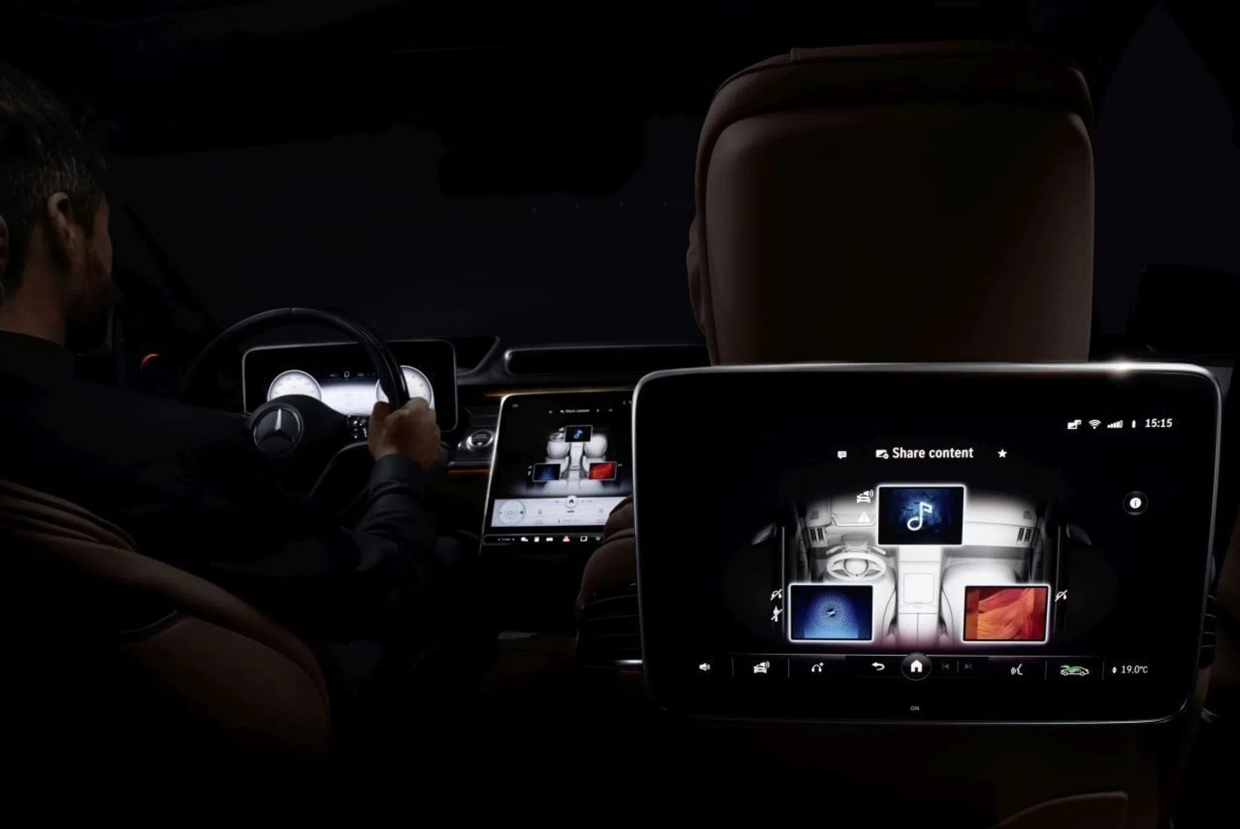 Mercedes S-Klasse interieur