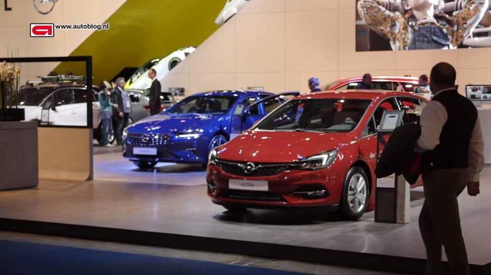 Opels op de Autosalon van Brussel van 2020
