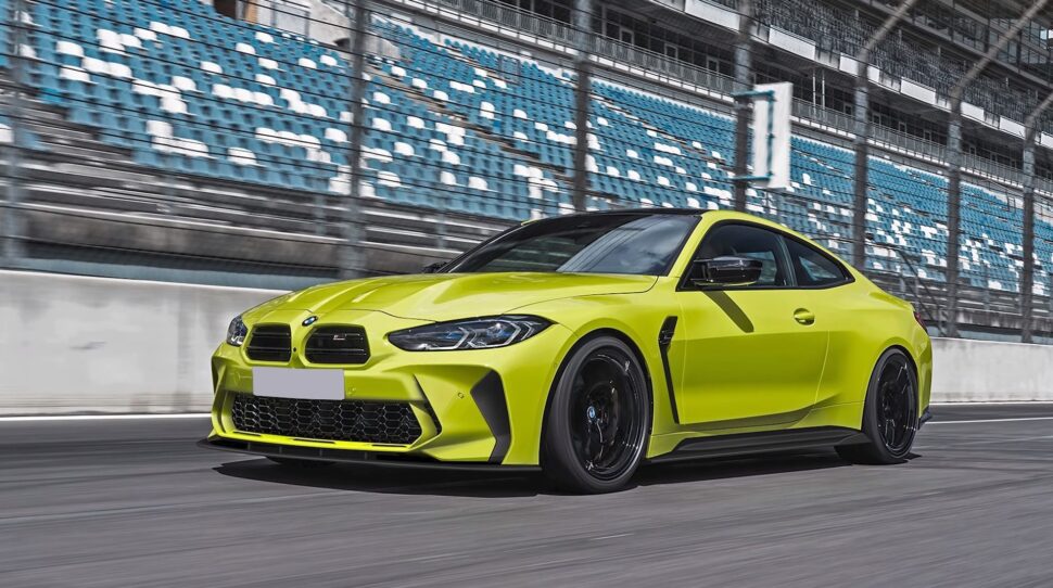 De grille van de BMW M4 van Prior Design