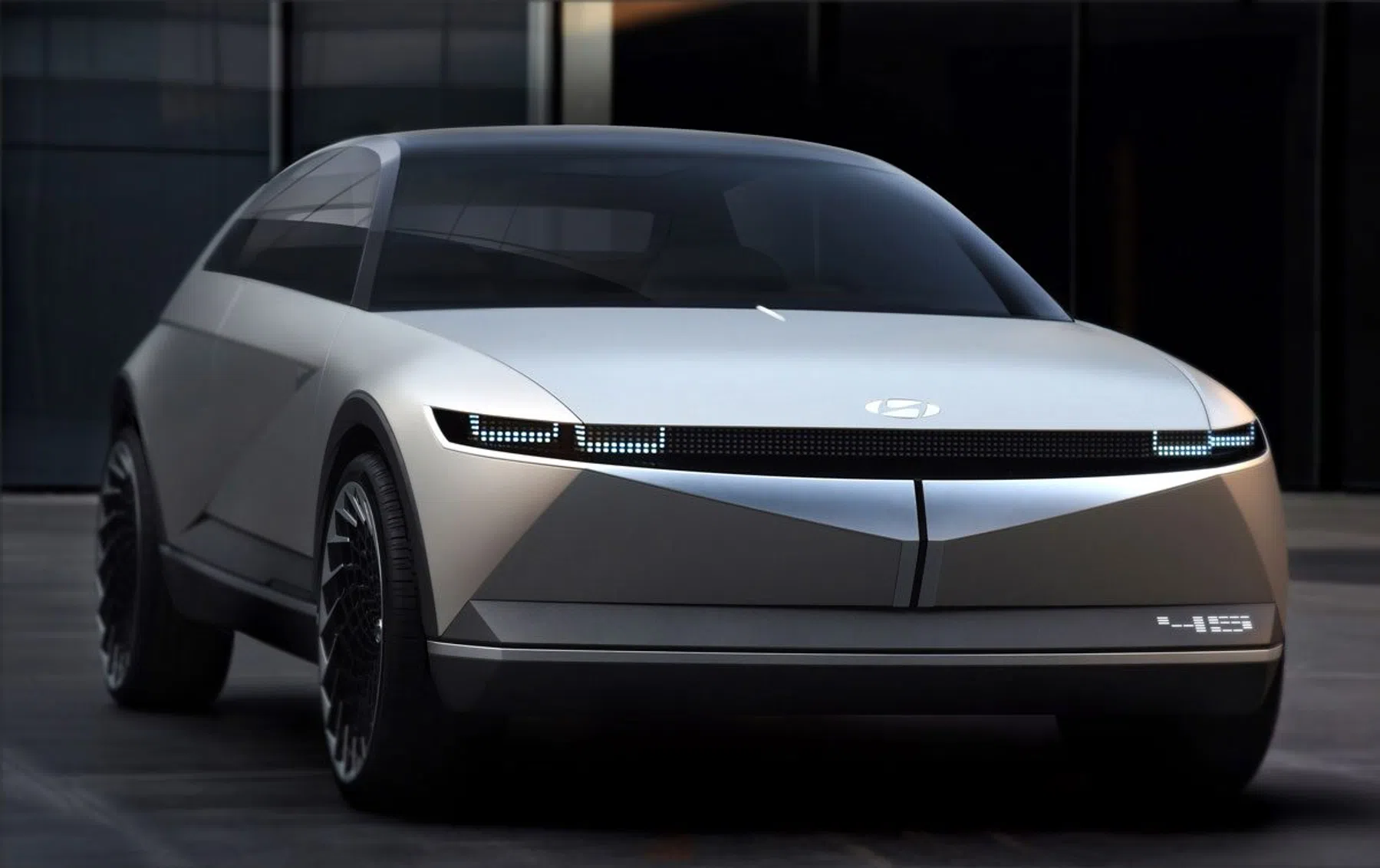 Hyundai 45 Concept, die in productie gaat als Ioniq 5