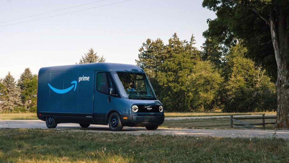 Dit is de Rivian bedrijfswagen van en voor Amazon