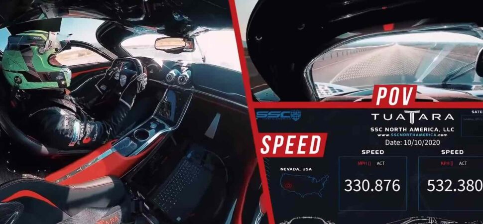 Belazert SSC de boel met 500 km/u+ snelheidsrecord?