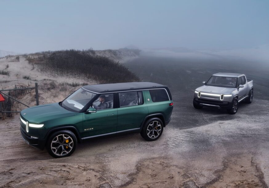 Rivian elektrische bedrijfswagen