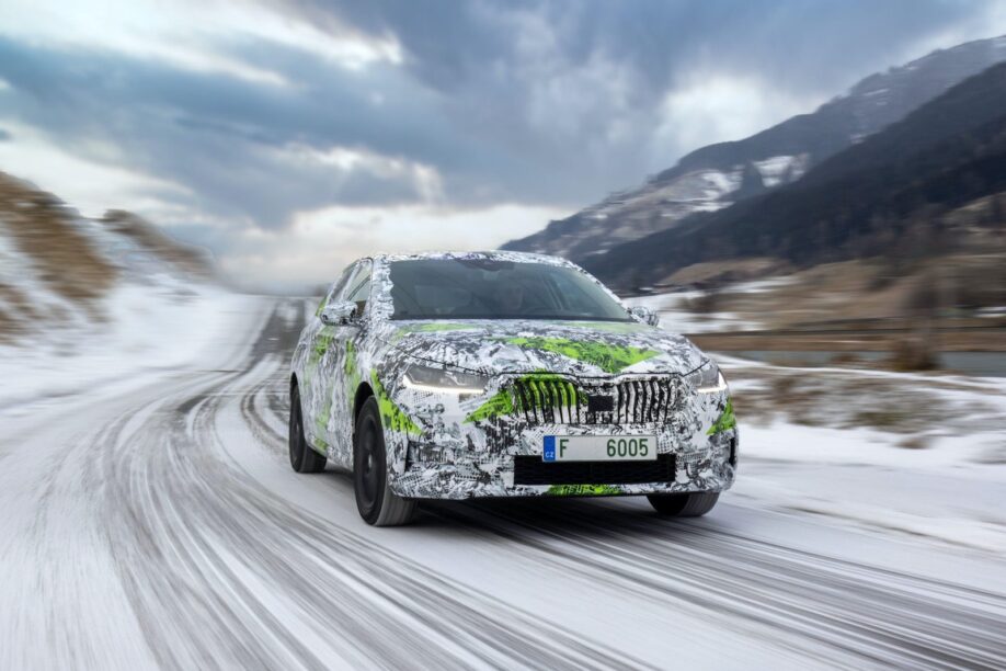 Nieuwe Skoda Fabia heeft veel spinazie gegeten