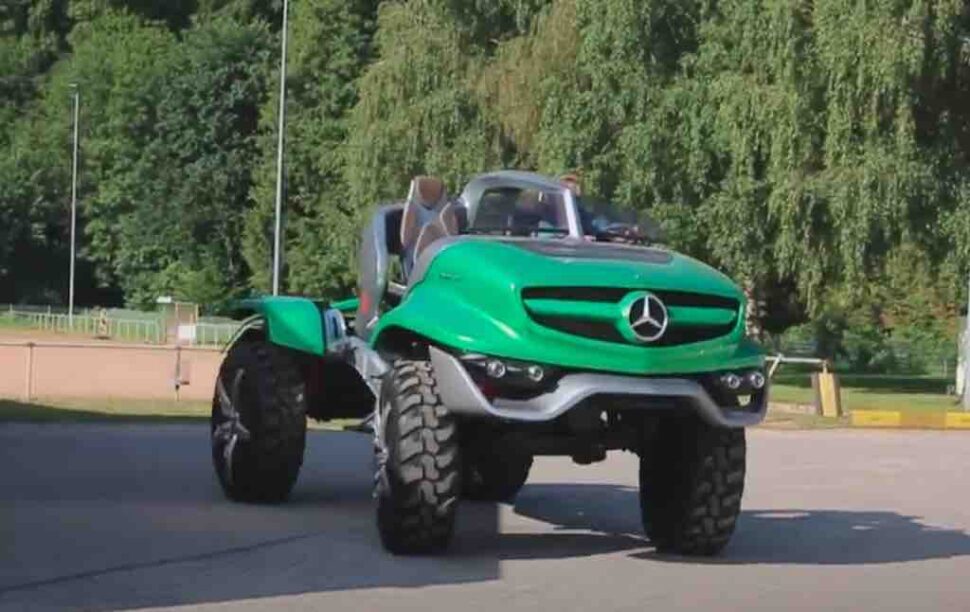 De meest bizarre Mercedes Unimog  in actie [video]