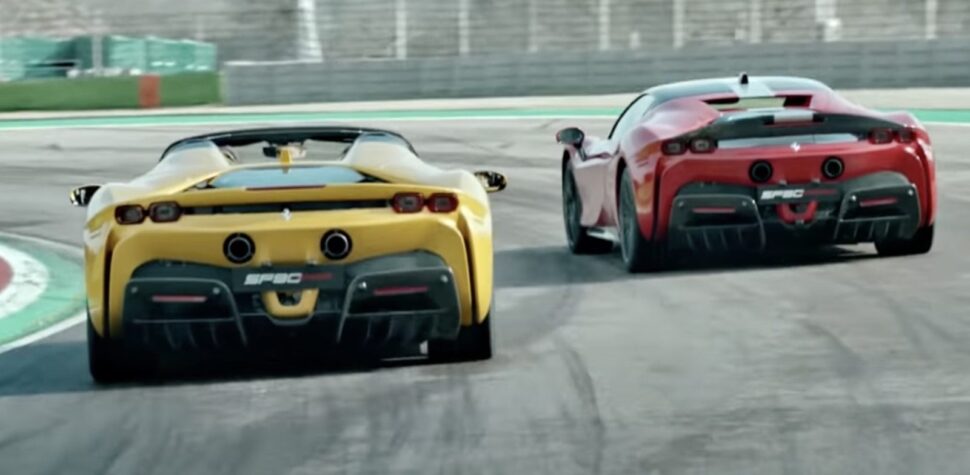 Leclerc en Sainz