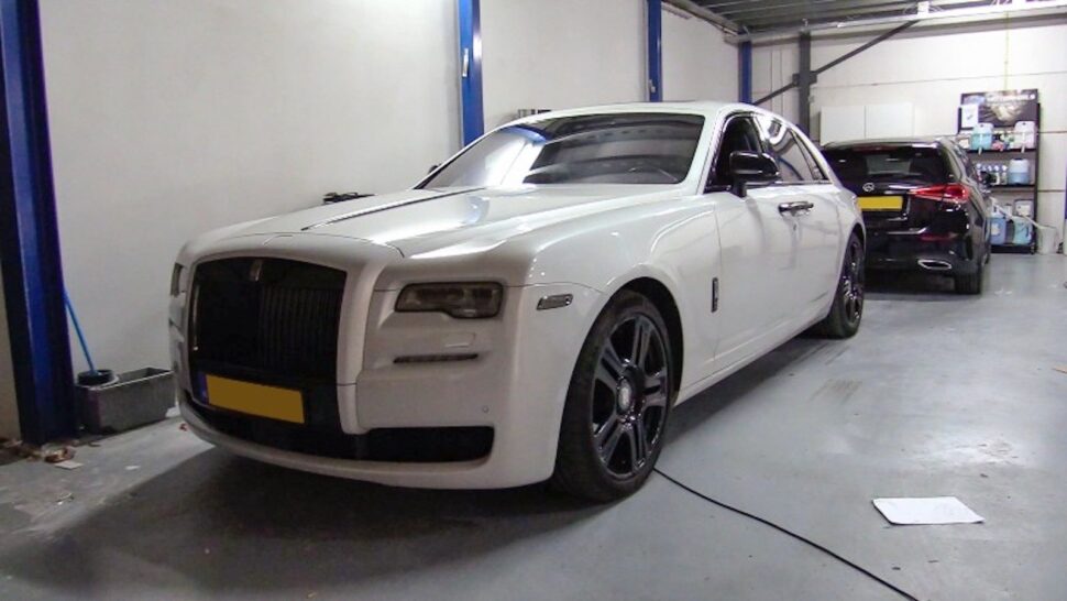 Rolls in beslag genomen