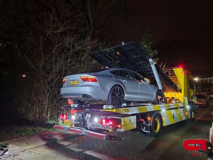 Gestolen Audi S7 door politie in beslag genomen