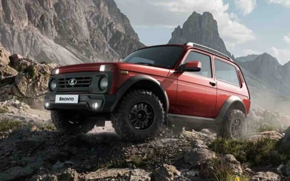 Nieuwe Lada Niva Bronto