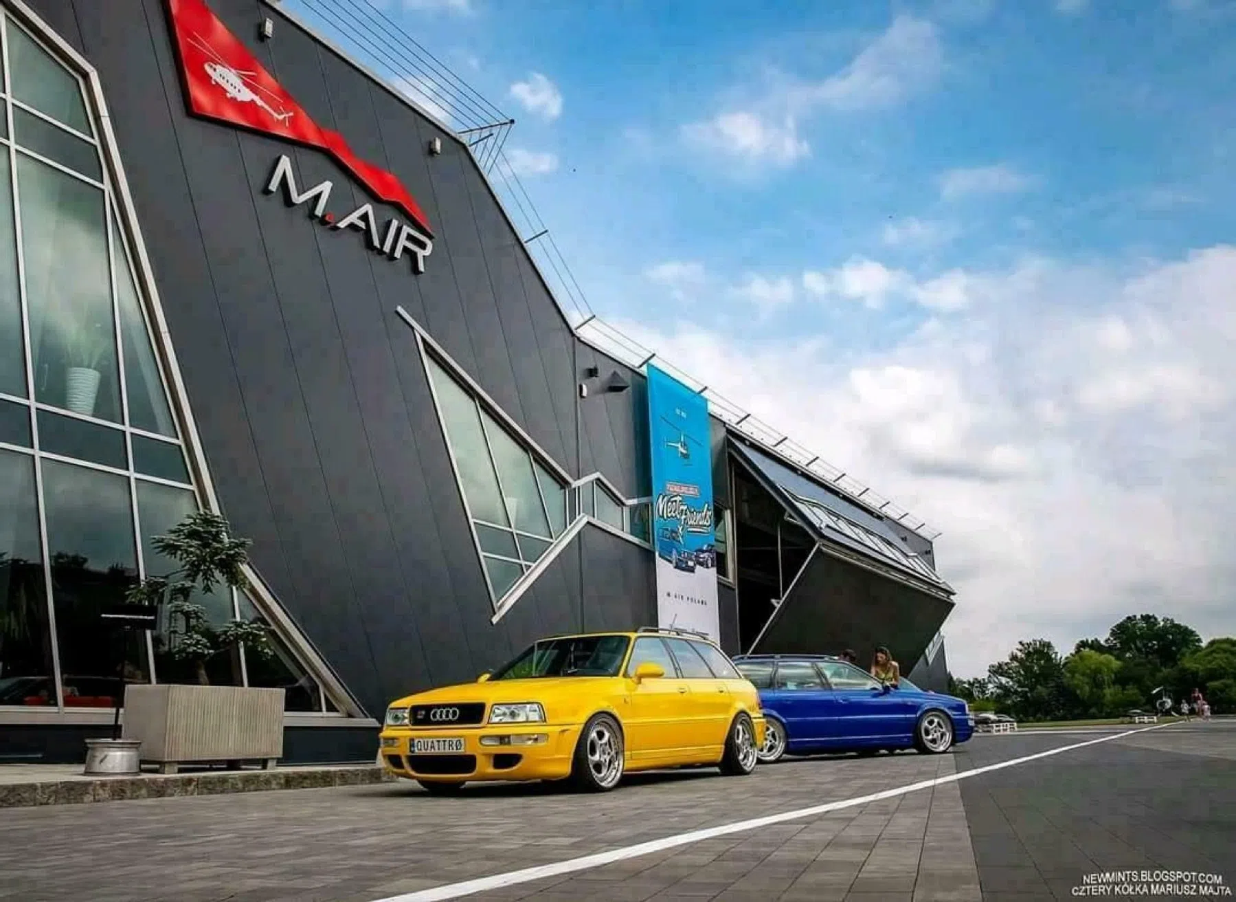 Driemaal Audi RS2