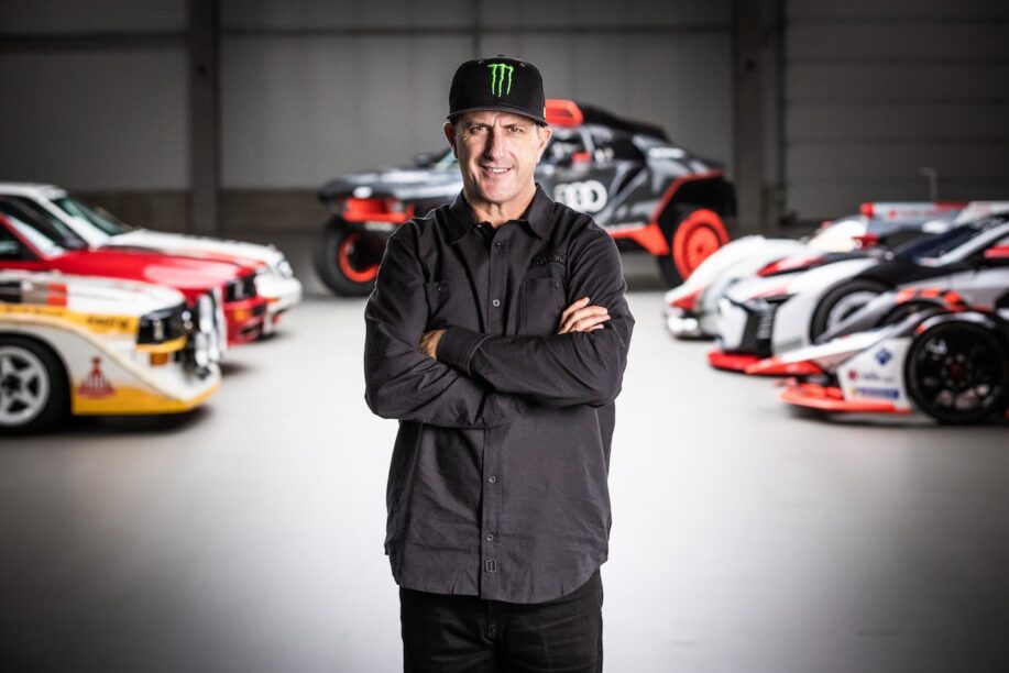 Audi strikt Ken Block om leuke elektrische auto's te maken