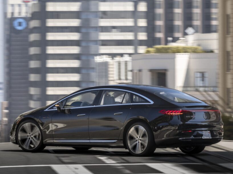 Actieradius Mercedes EQS