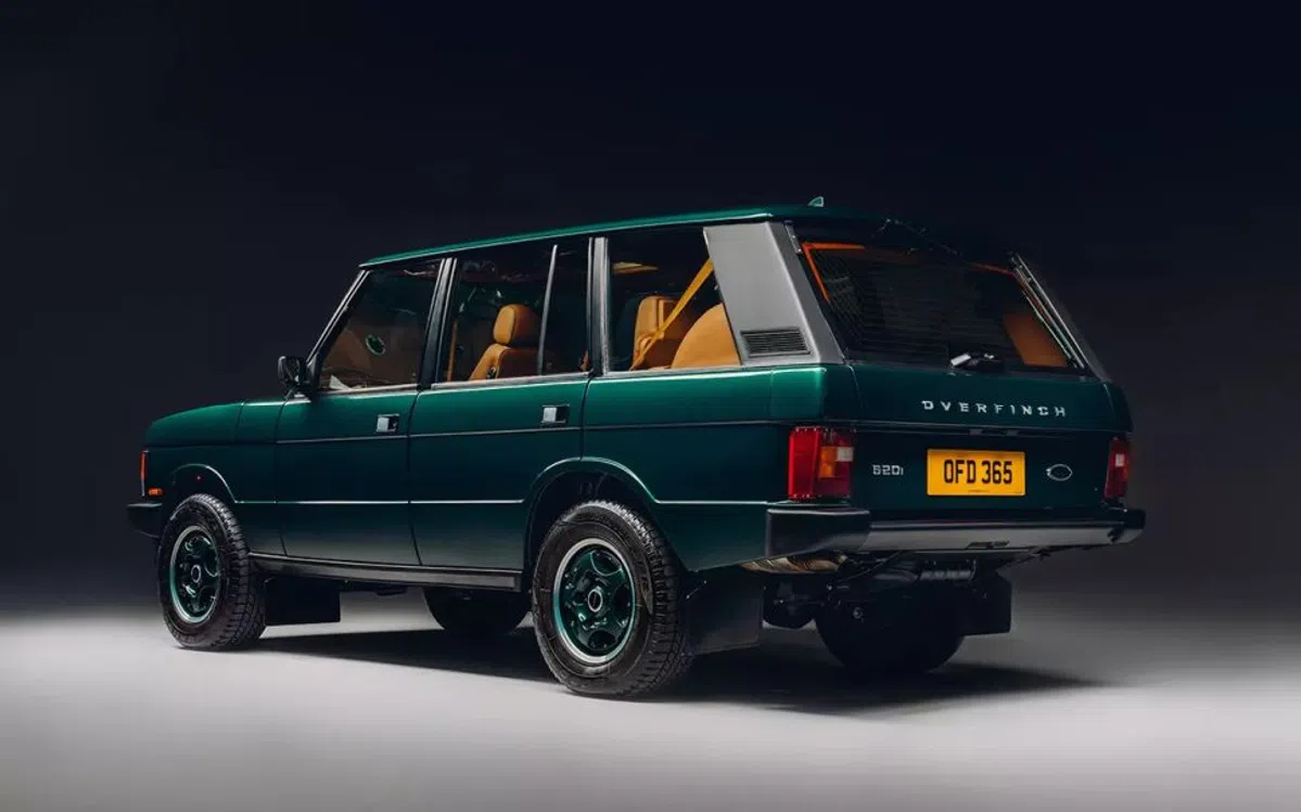 Nieuwe oude Range Rover door Overfinch zit op het randje