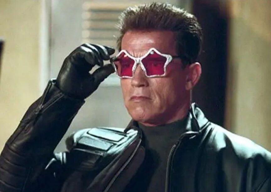 Oké, Arnold Schwarzenegger is nu echt een oude man
