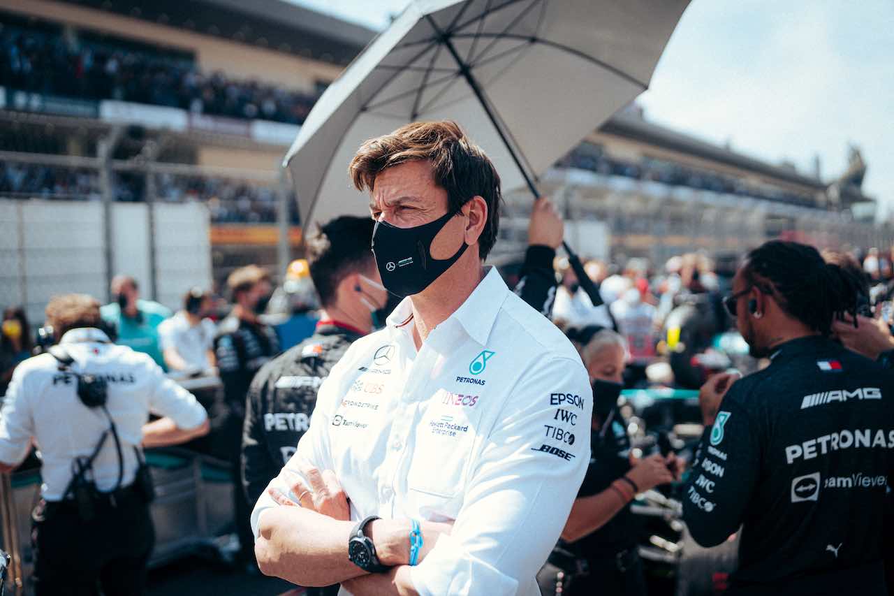 Toto Wolff over Ferrari: nog nooit eerder gezien