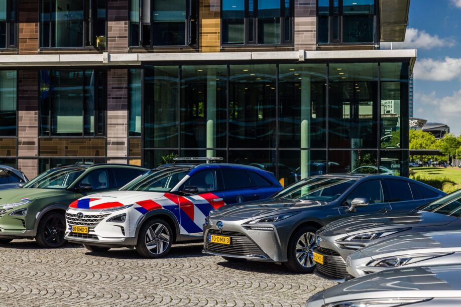 Defensie waterstofauto's
