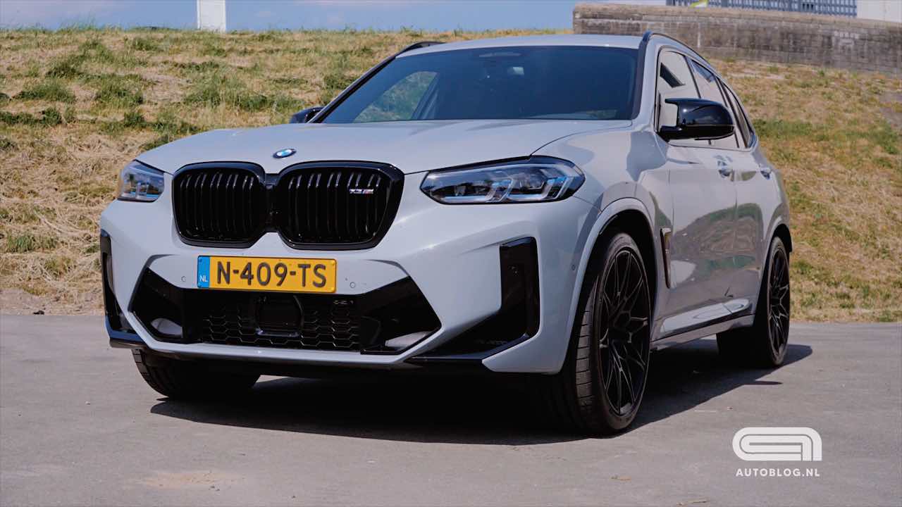 BMW X3M Competition LCI rijtest en video