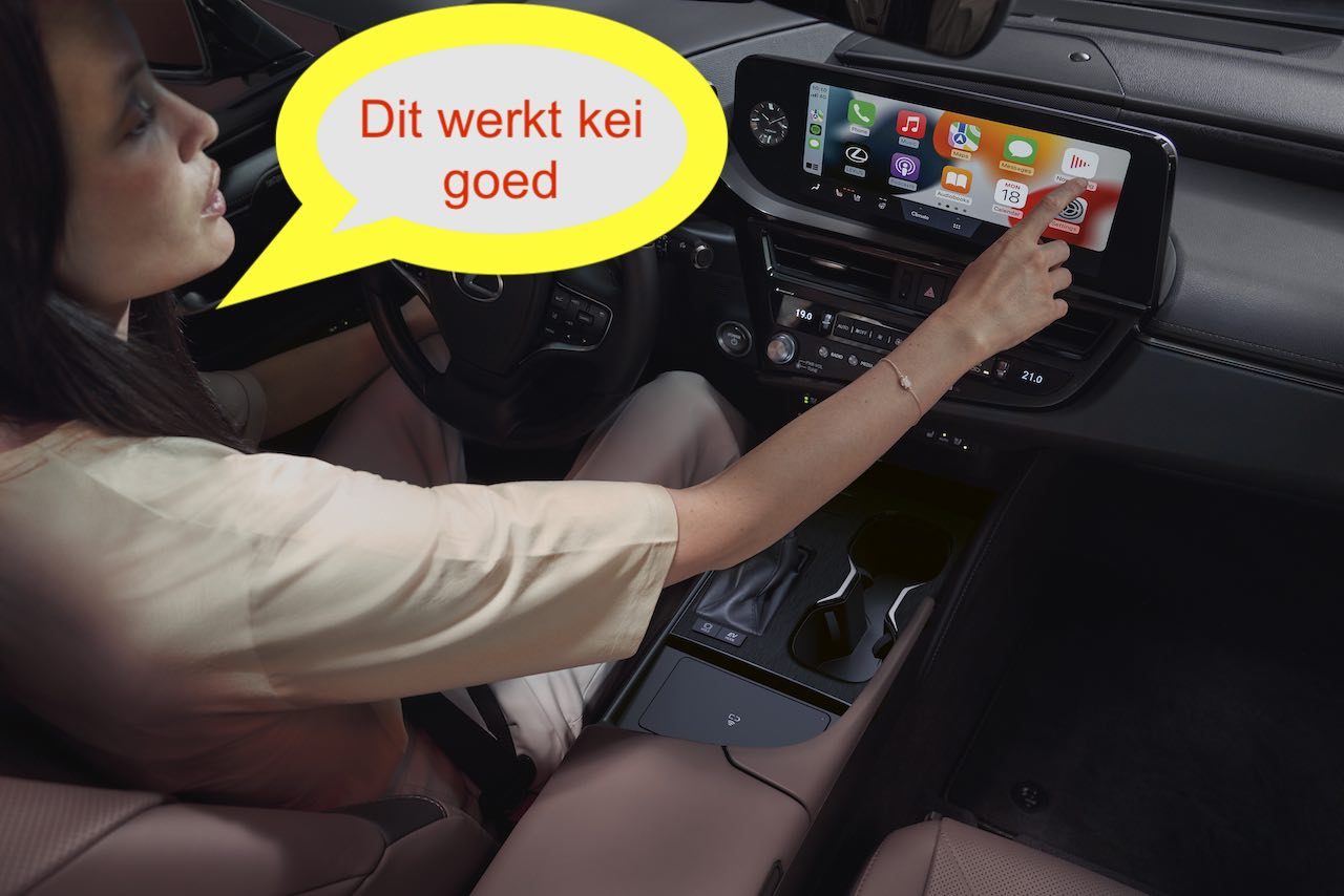 Vernieuwde Lexus ES neemt afscheid van draconische bediening