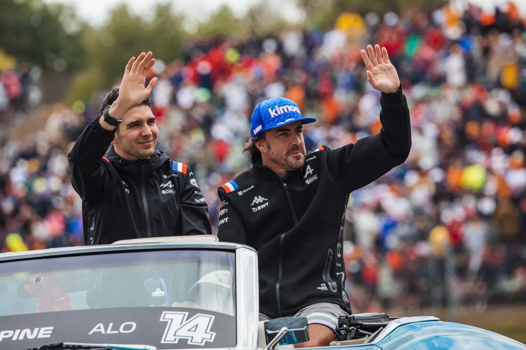 startopstelling GP Brazilië 2022