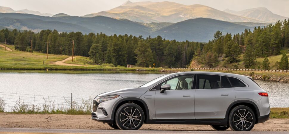 Mercedes EQS SUV rijtest en video