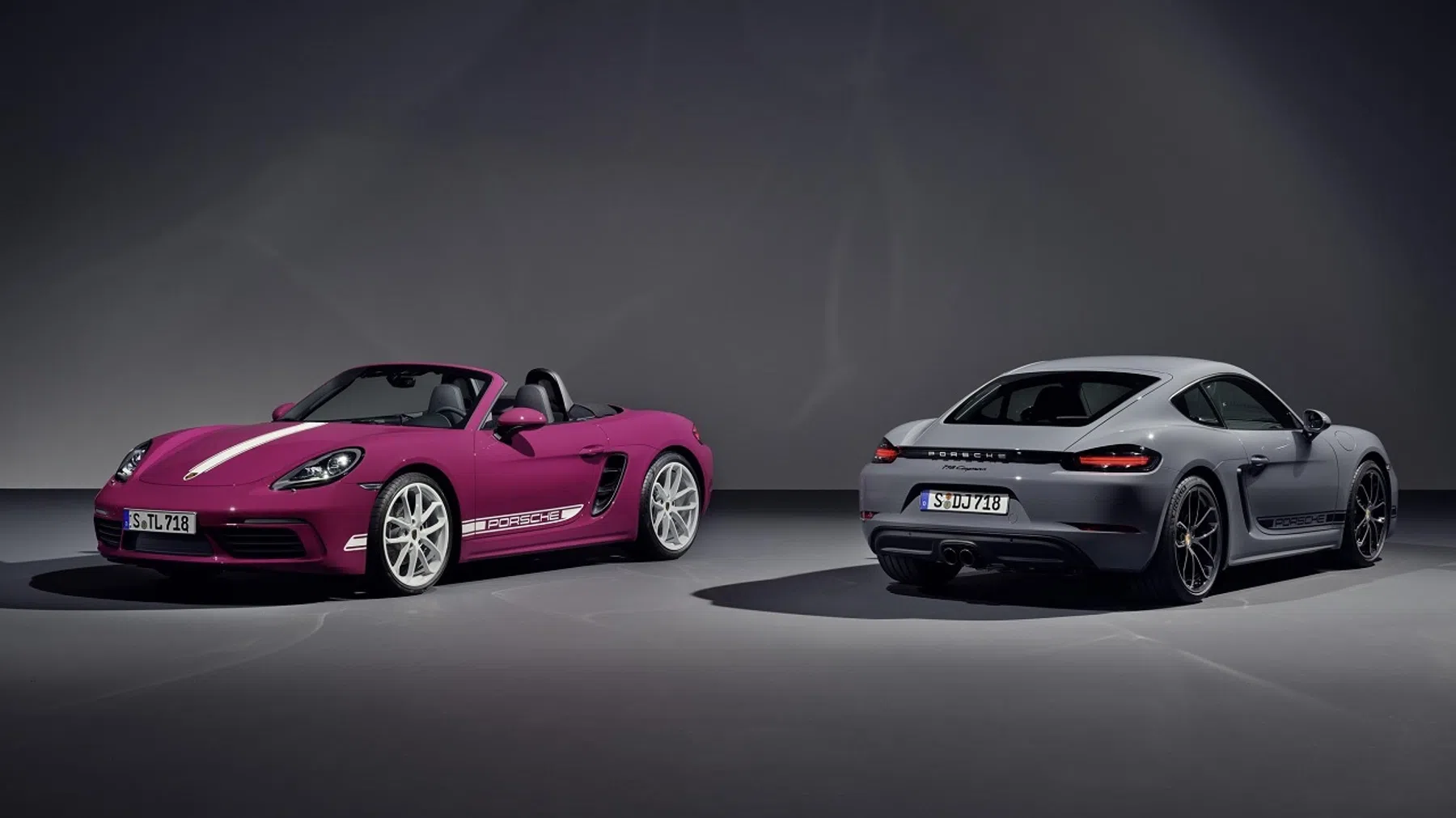 Lineup 2023 Porsche Cayman en Boxter verfrist met Style Editions