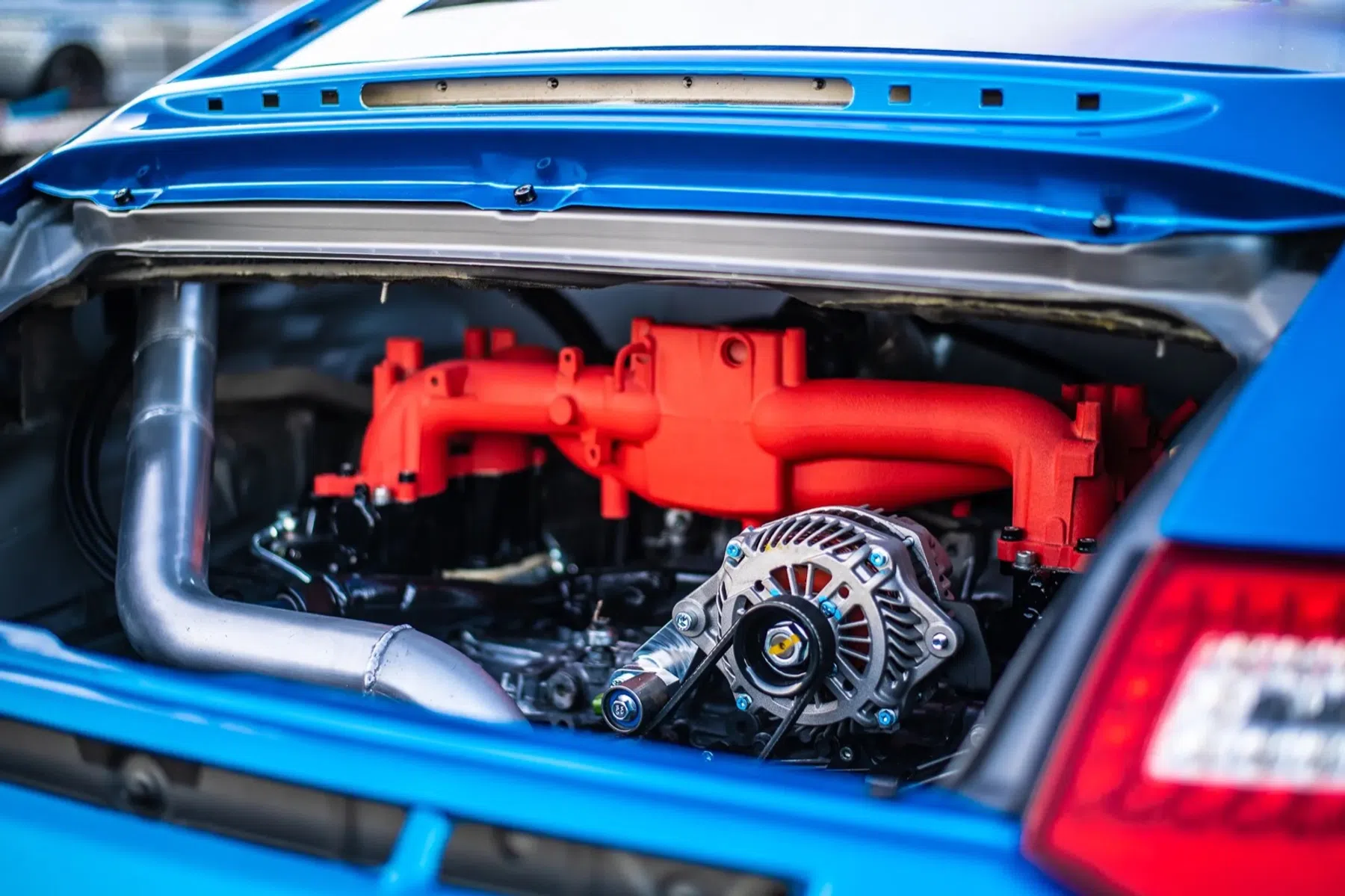 911 met viercilinder