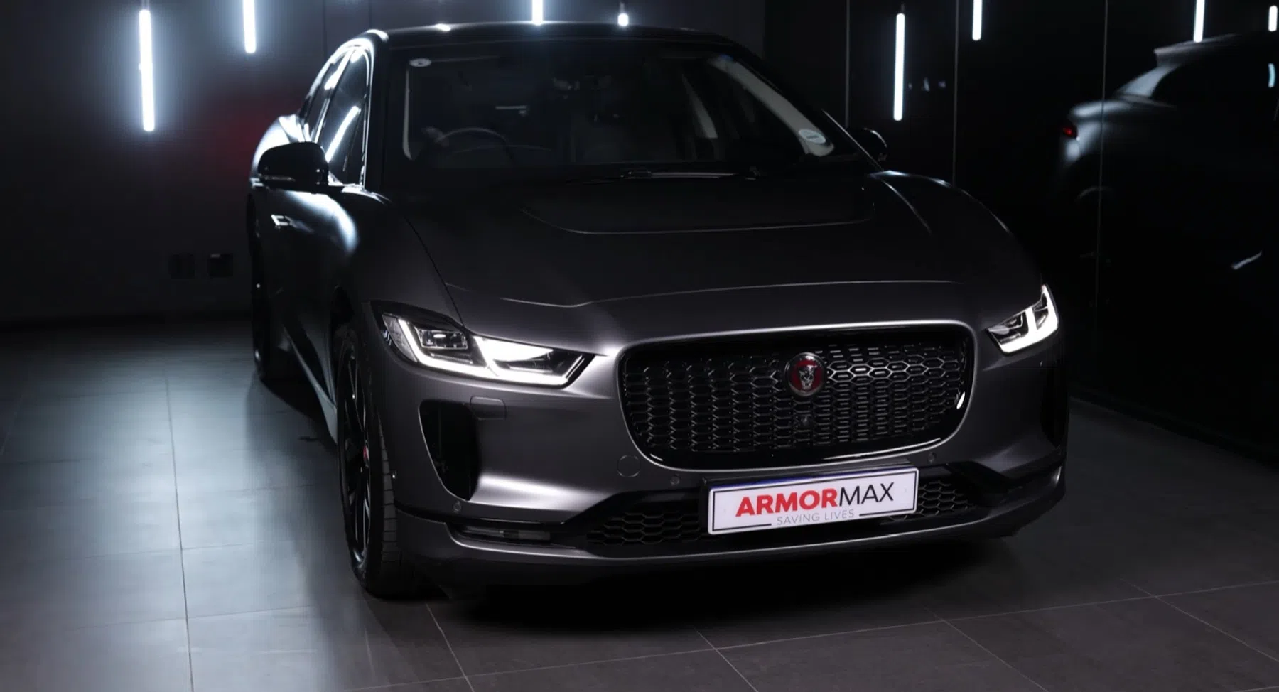 bepantserde Jaguar I-Pace