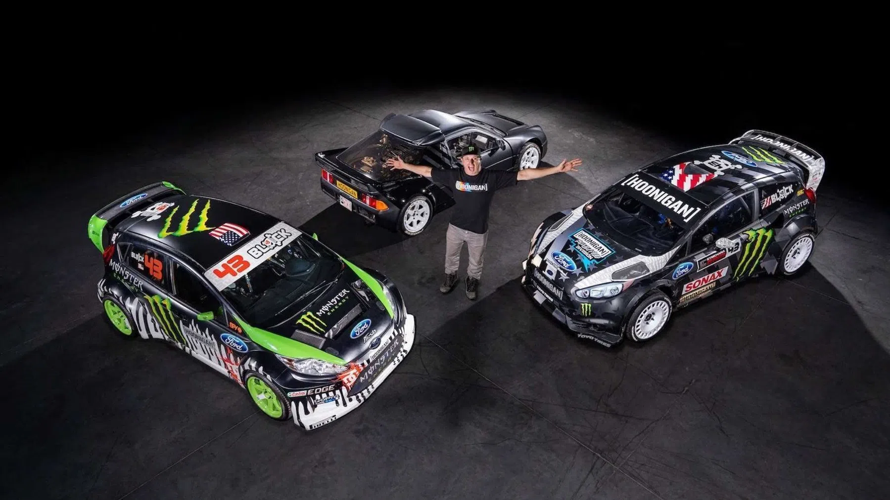 auto's van Ken Block