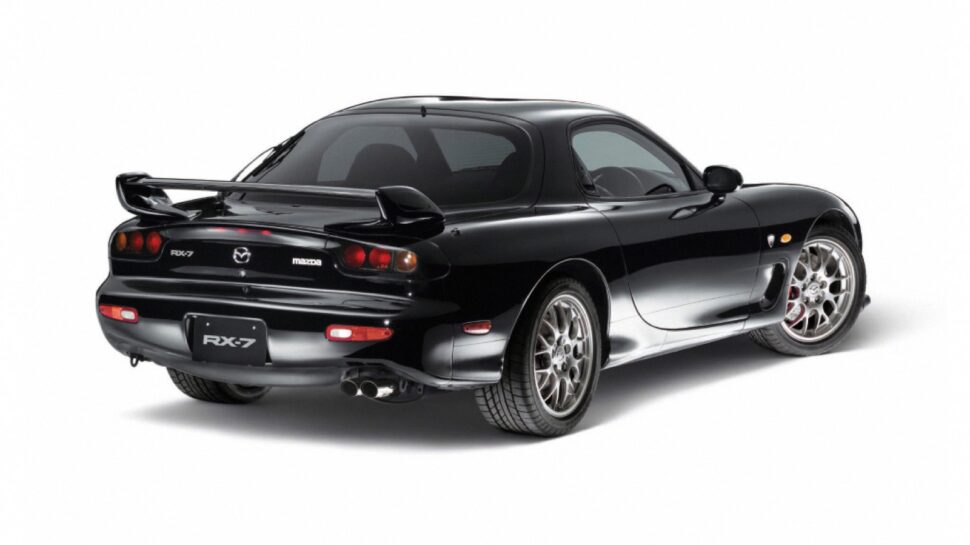 Mazda RX-7 met wankelmotor 