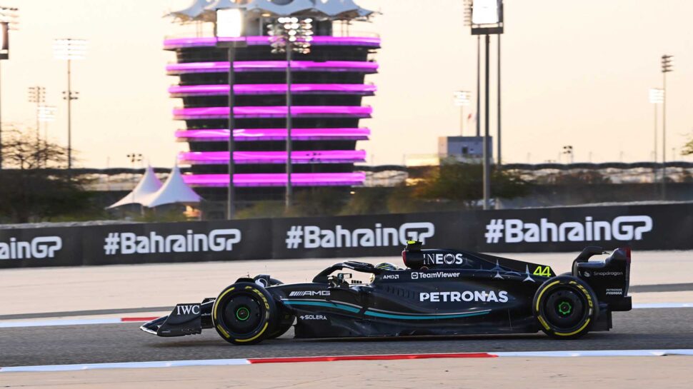 mercedes wintertest