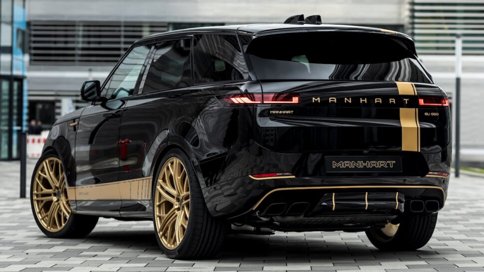 Geen SVR nodig met de Manhart Range Rover Sport