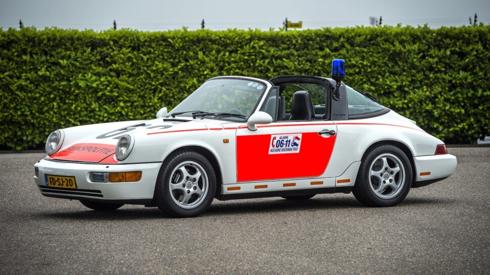 Nieuwe recordpoging voor de Rijkspolitie Porsche 