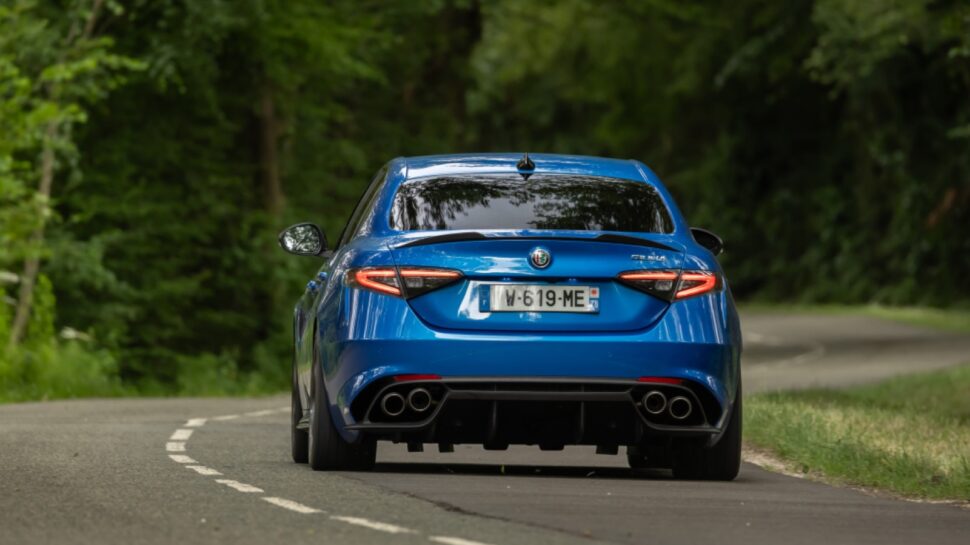 Giulia Quadrifoglio ondergang
