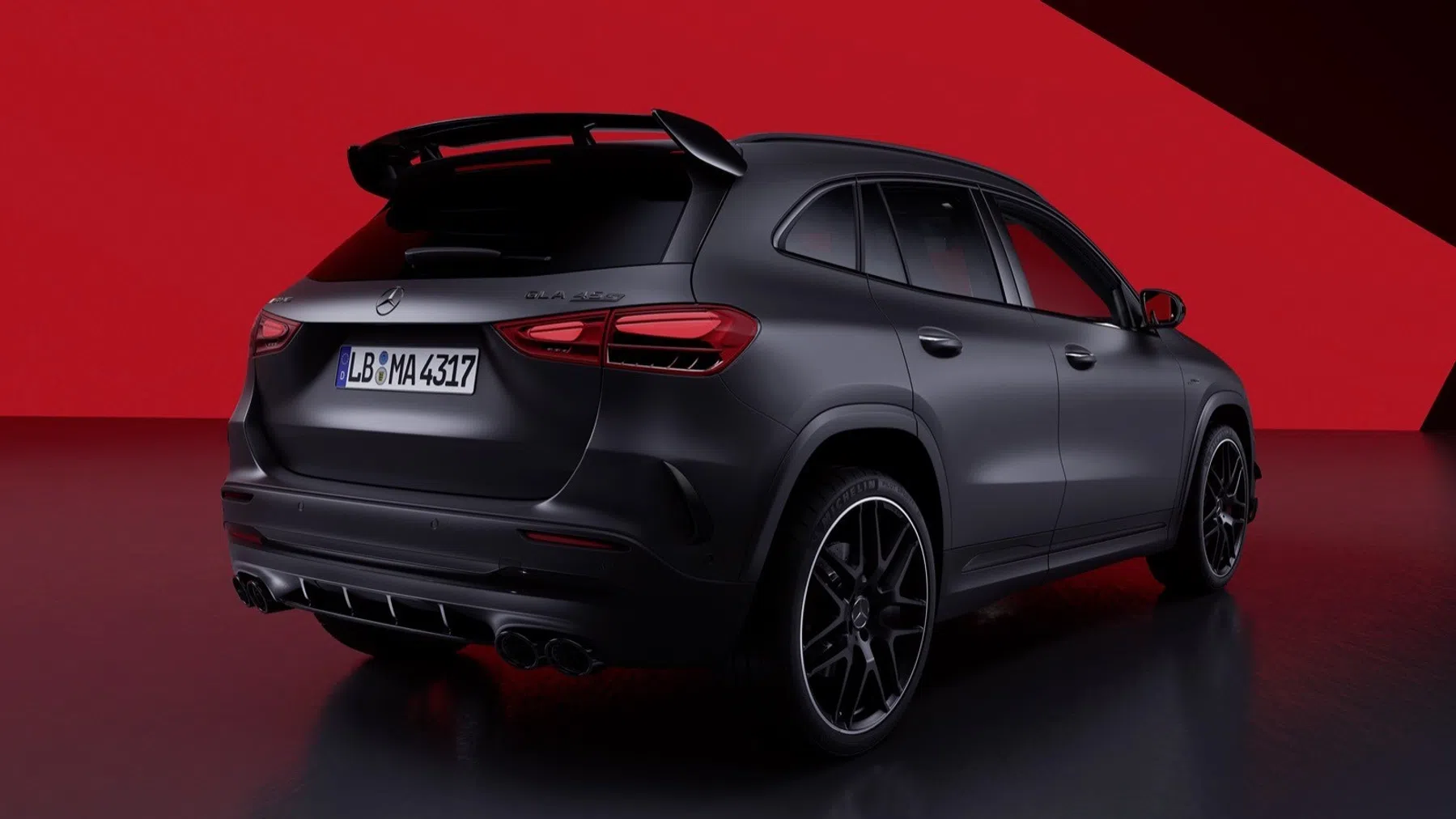 Opgefriste GLA45 AMG