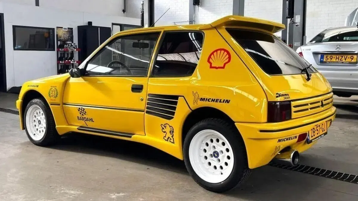 Dit is de dikste Peugeot 205 van Nederland