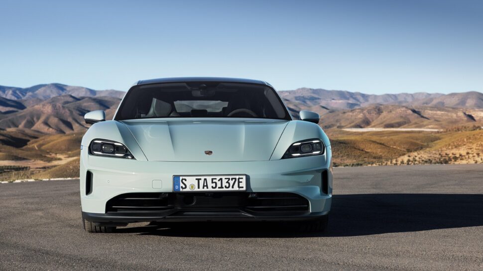 Porsche Taycan 2024 test