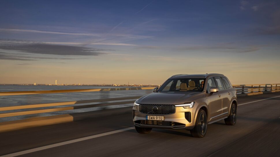 Volvo XC90 facelift test