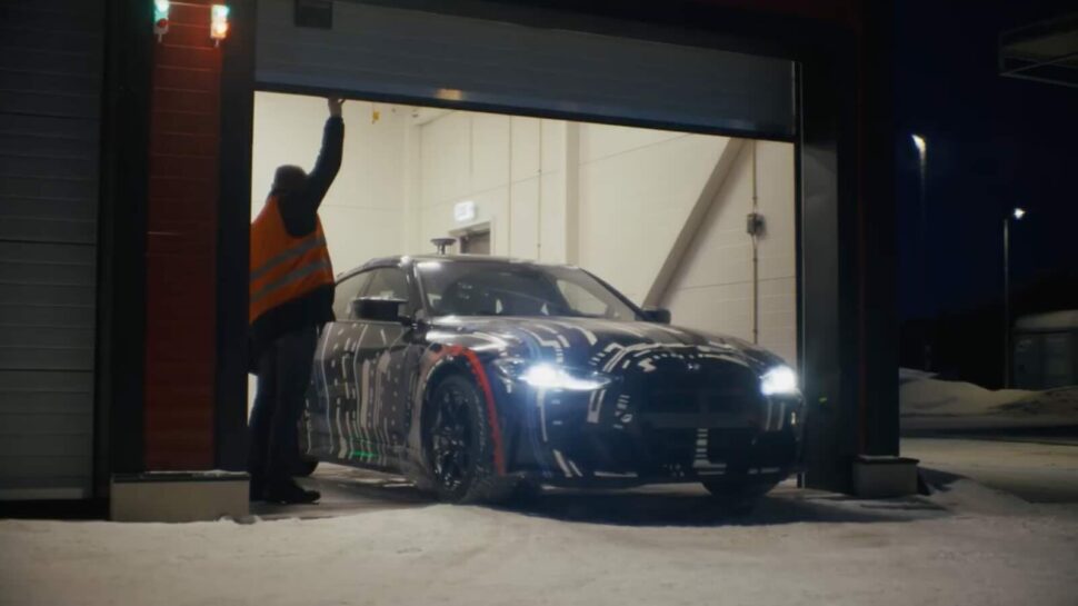 Het geluid van de elektrische BMW M3 is even schrikken