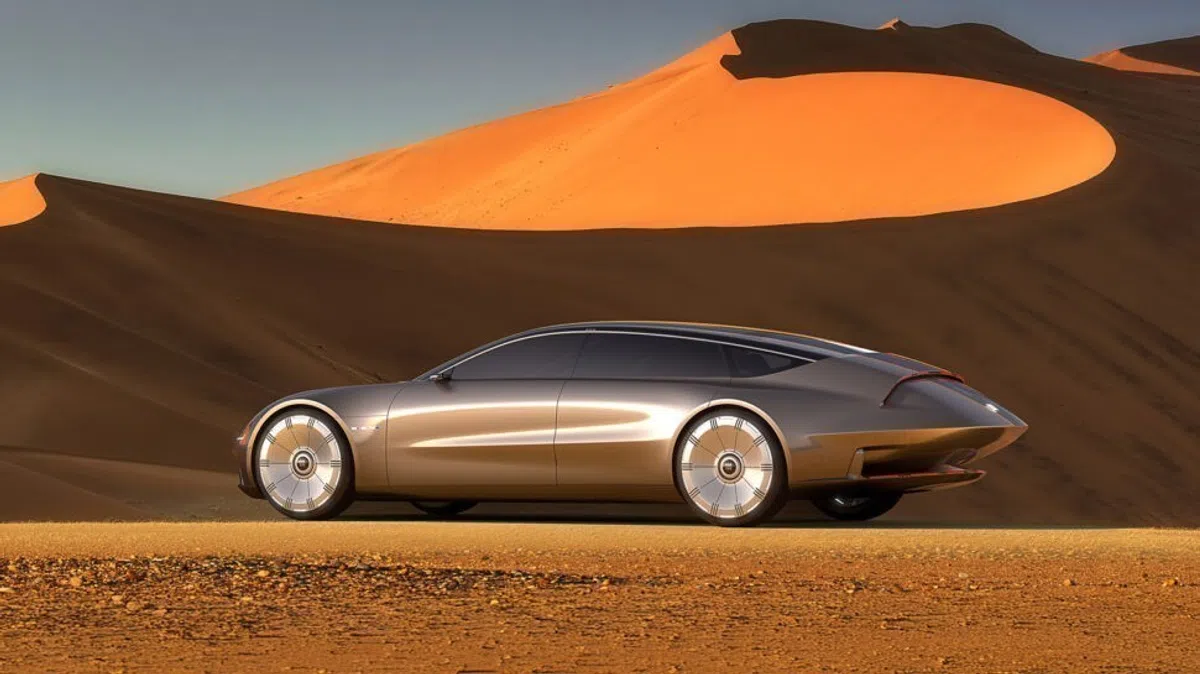 Ja, deze gave concept car komt echt uit 2025