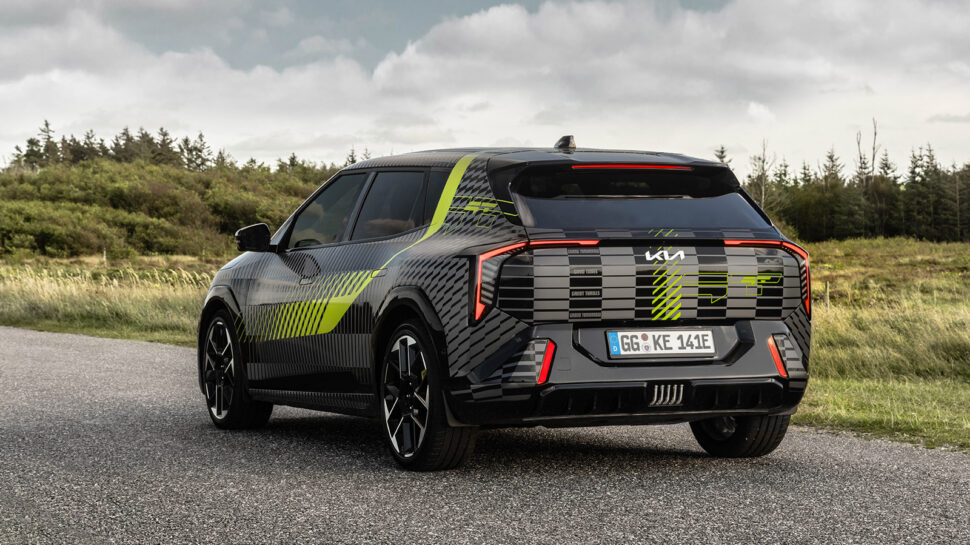 Kia EV4 GT teaser