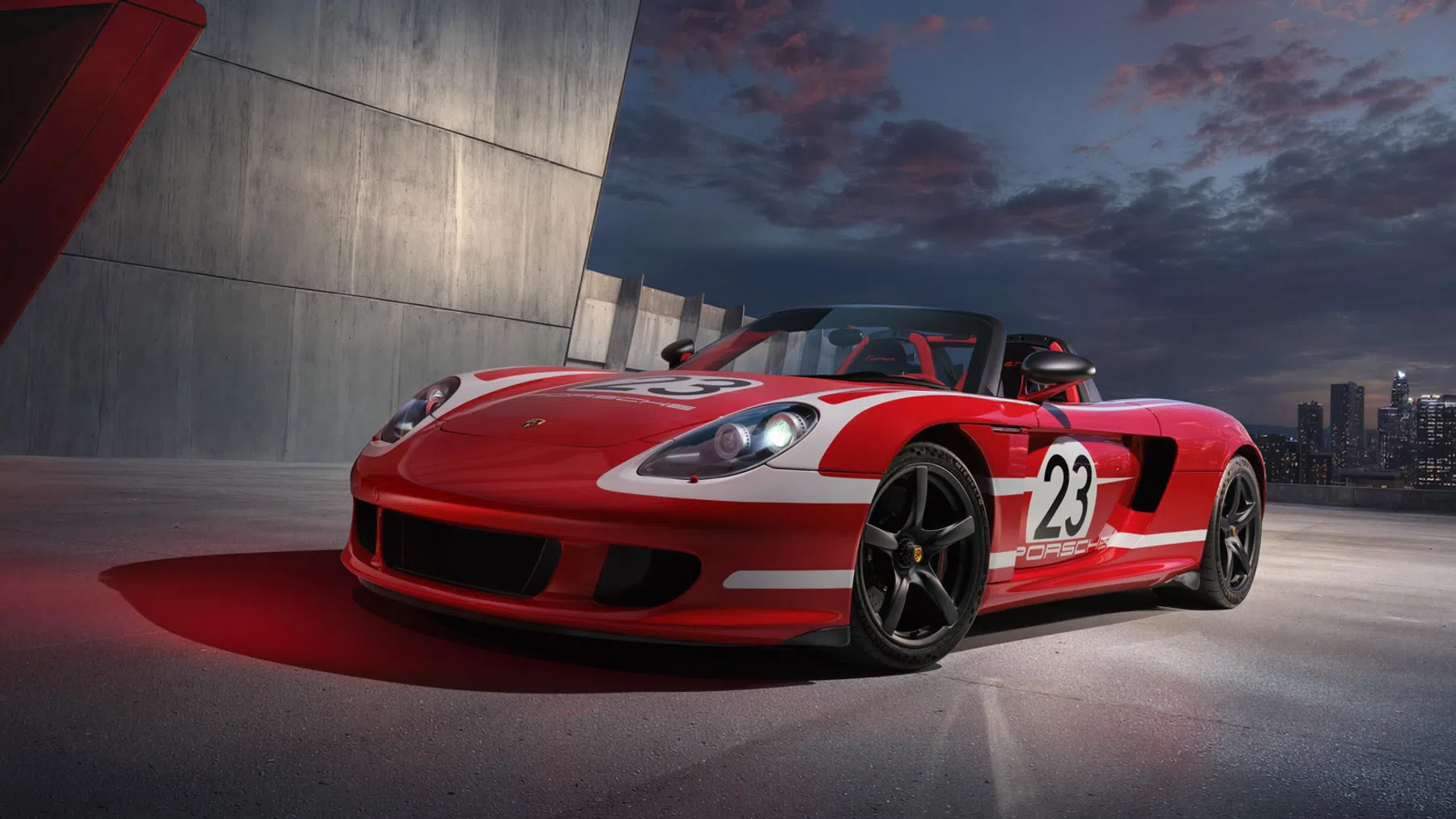 Porsche Carrera GT Salzburg livery