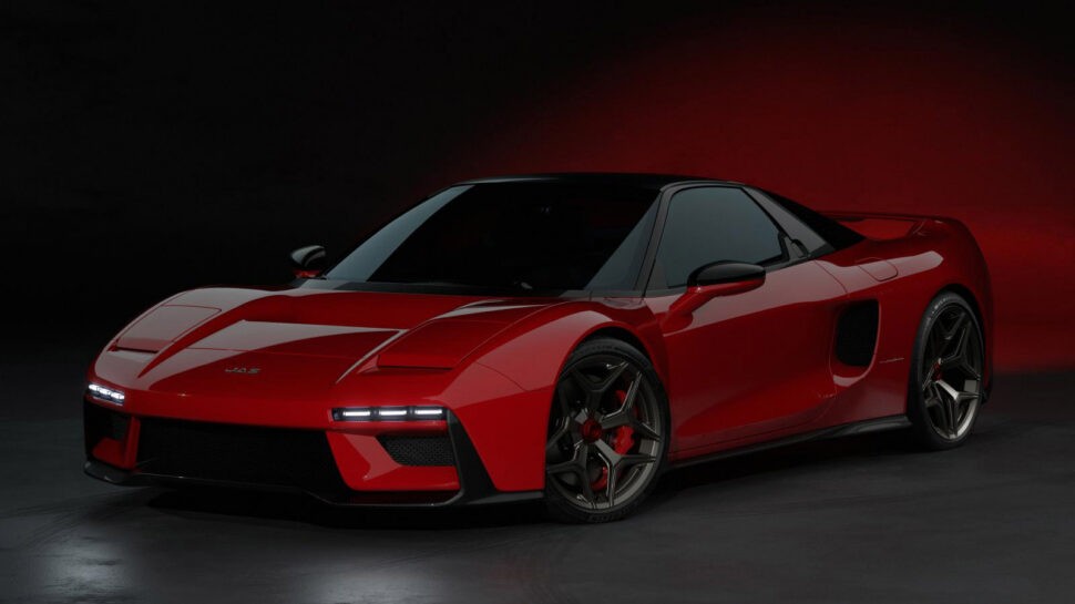 De gemoderniseerde Honda NSX is hier!